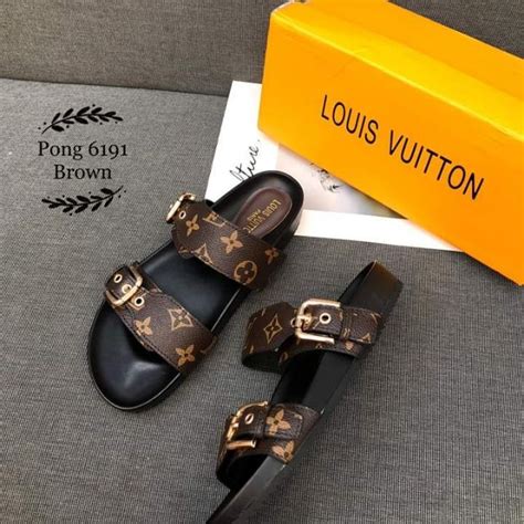 louis vuitton two strap sandals|Louis Vuitton sandals price list.